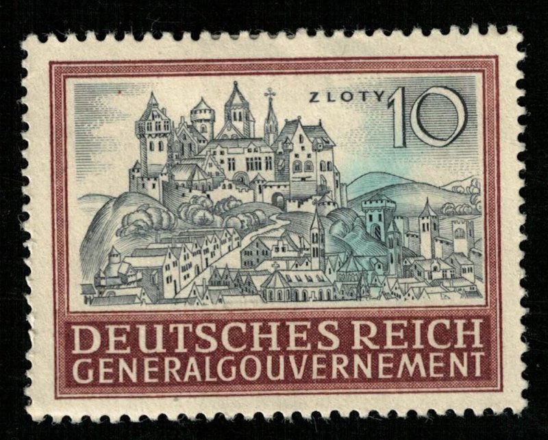 Reich, 10 Zloty, Generalgouvernement (T-6293)