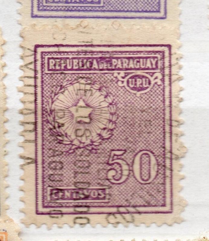 Paraguay 1927-42 Early Issue Fine Used 50c. 282629