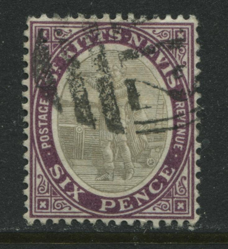 St. Kitts 1903 6d used