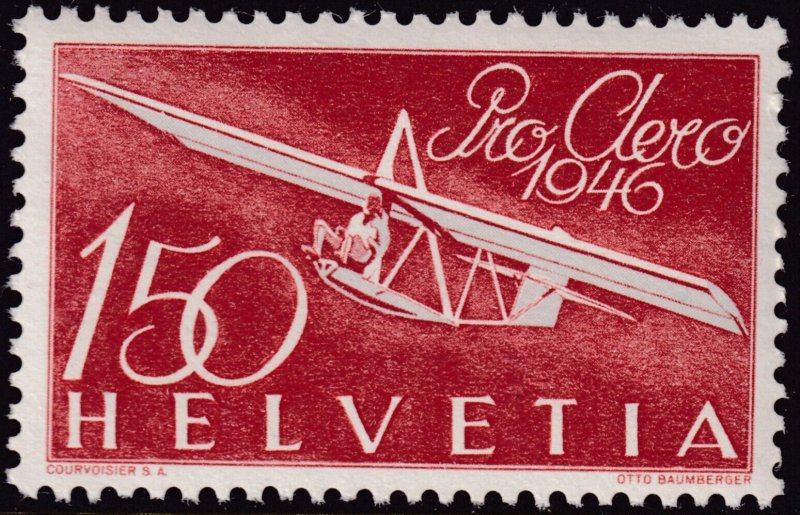 Sc# C41 Switzerland 1946 MNH complete airmail single set CV $20.00 