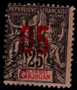 Anjouan Scott 24 Used perf 14x13.5 Genuine  stamp