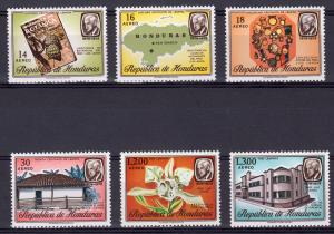 Honduras 1978 Sc#C636/C641 Botanica Luis Landa/ORCHID Set (6) MNH