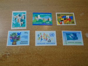 United Nations  Vienna  #  1-6    MNH    Year 1979