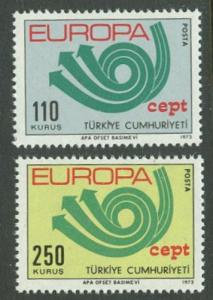 Turkey # 1935-36 Europa 1973   (2) Mint NH