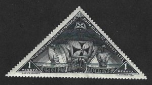 SPAIN Scott #430 Mint 1p Santa Maria, Nina & Pinta 2019 CV $6.50