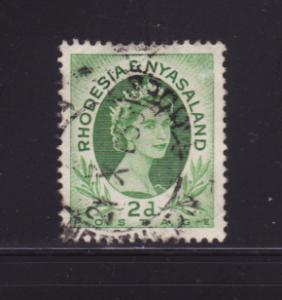 Rhodesia and Nyasaland 143 U Queen Elizabeth II (D)