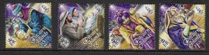 PITCAIRN ISLANDS SG844/7 2011 CHRISTMAS FINE USED