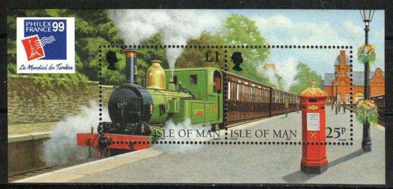 Great Britain-Man Stamp 785d  - Trains