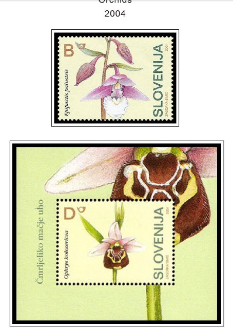 COLOR PRINTED SLOVENIA 2000-2015 STAMP ALBUM PAGES (119 illustrated pages)