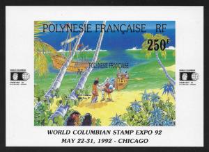 FRENCH POLYNESIA SC# 593 VF/MNH 1992