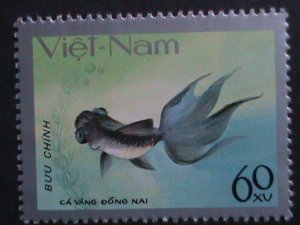 ​VIETNAM 1977 SC#901-8 COLORFUL LOVELY GOLDFISHES- MNH SET-VF RARE LAST ONE