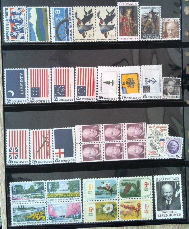 US Starter Collection including Front of Book - Mixed OG & MNH