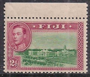 Fiji 1938 - 55 KGV1 2d Government Buildings Umm 12 perf SG 255a ( L1114 )