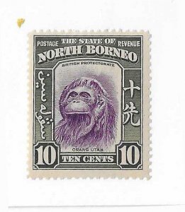 North Borneo Sc #199 10c OG VF