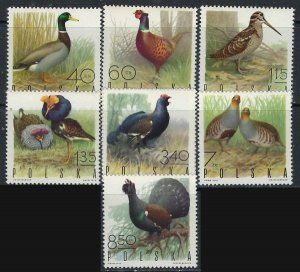 Poland 1720-27 MNH 1970 Birds (ak3657)