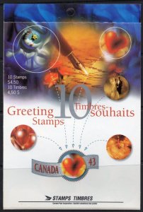 Thematic stamps CANADA 1994 GREETINGS BOOKLET  mint