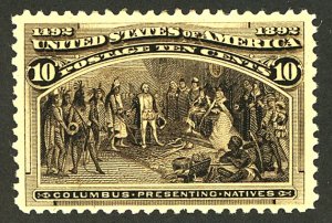 U.S. #237 MINT OG LH