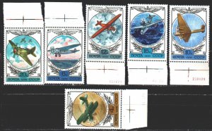 Soviet Union. 1978. 4801-6. Aircraft, aviation. MNH.