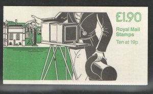 FV2b 1989 Fox Talbot Series - Folded Booklet - No Cylinder 