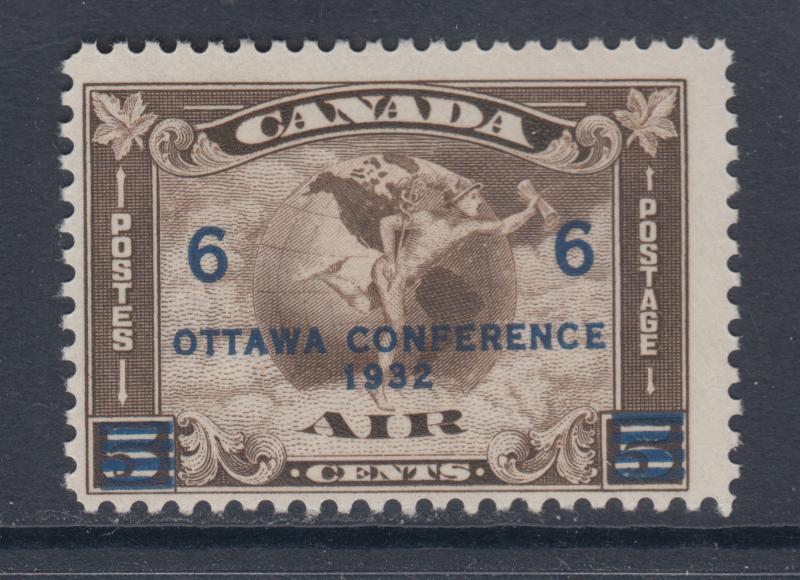 Canada Sc C4 MNH. 1932 6c on 5c Ottawa Conference overprint, complete, F-VF