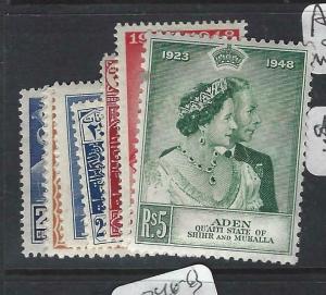 ADEN QU'AITI    (PP2703B)  SG 12-9  UPU, SW, PEACE  MOG