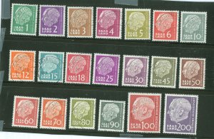 Saar #263-282 Used Single (Complete Set)