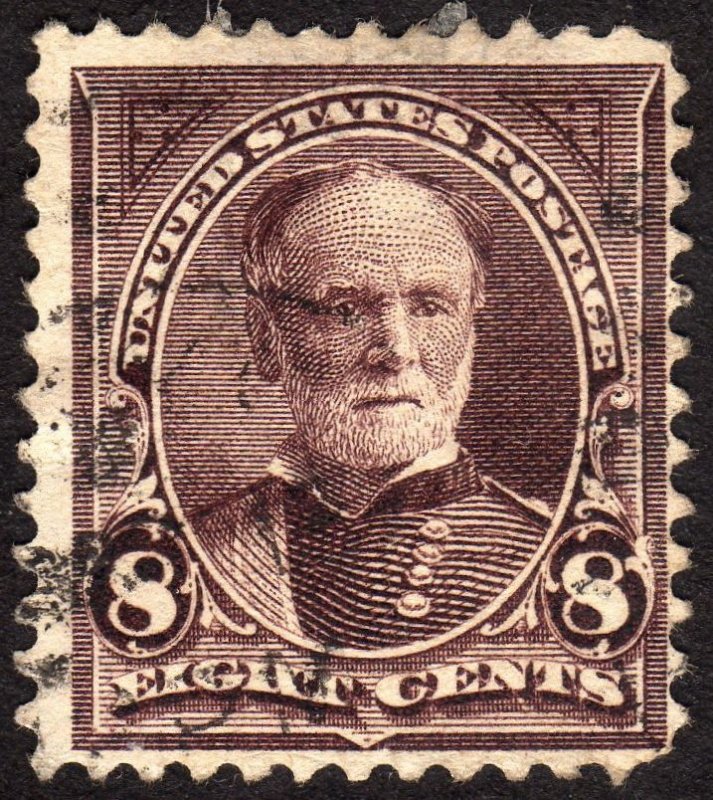 1895, US 5c, Sherman, Used, Sc 257