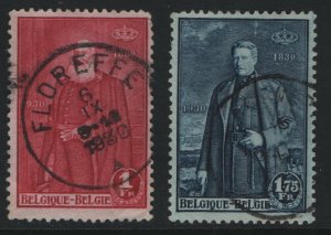 BELGIUM  219-220  USED