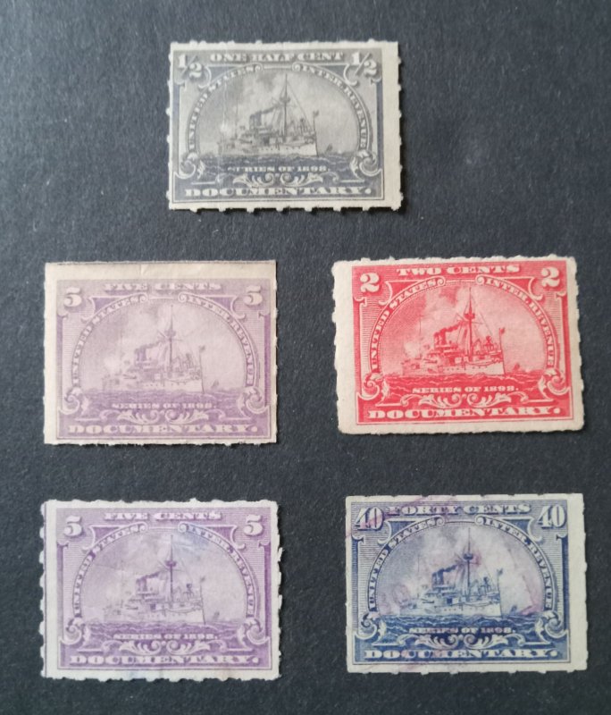 R168 Battleships (5 items)