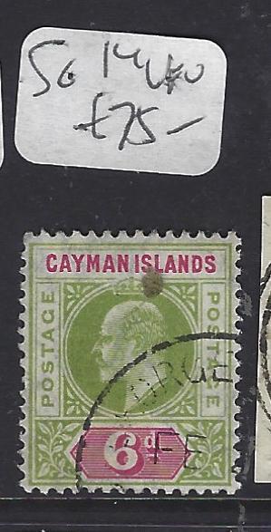 CAYMAN ISLANDS (P1111B)   KE     6 D  SG 14   VFU