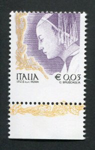 Woman in the Art € 0.03 perforated variety moved 2