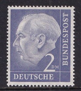 Germany  #720  MNH  1954 Heuss 2m