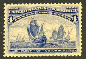 U.S. #233 MINT OG NH