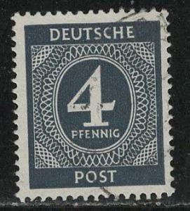 Germany AM Post Scott # 533, used