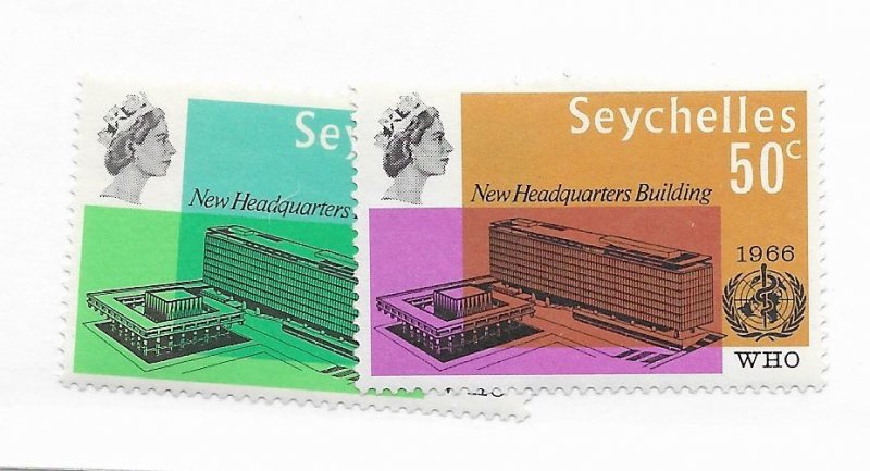 Seychelles #228-229 Used - Stamp - CAT VALUE $1.25