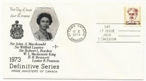 Canada First day cover #588, Sir Robert Borden