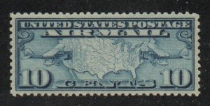 USA C7 XF-SUPERB OG NH, vivid color, near perfect centering, GEM!