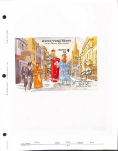 Jersey, Postage Stamp, #1062 Mint NH, 2002 Letter Box (BA)