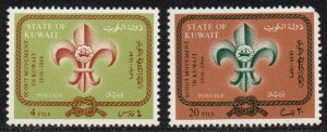 Kuwait Sc #347A-347B MNH