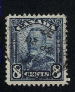 Canada #154   -1   used   VF  PD