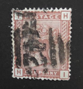 UK Great Britain Stamp Scott 79  1p Queen Victoria 1880 CV$13 Used T17085