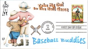 #4341 Take Me Out to the Ballgame QCR FDC