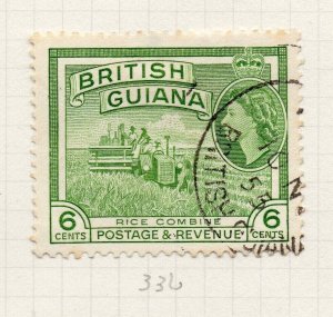 British KUT 1953 QEII Early Issue Fine Used 6c. NW-206586