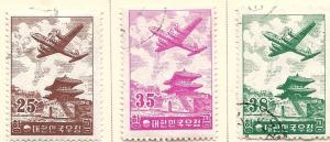 Korea #C12,C13,C14 (U) CV $4.40