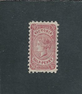 VICTORIA 1882-84 ½d ROSINE MM SG 207 CAT £65