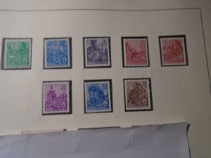 Germany  DDR   #   476-82   MNH