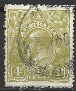 COLLECTION LOT 14695 AUSTRALIA #34 1924 CV+$13