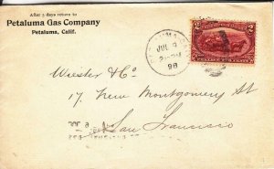 1898, Petaluma to San Francisco, CA, Williams #4060,Rarity 2, See Remark (36384)