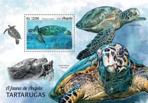 Z08 ANG18104b ANGOLA 2018 Turtles MNH ** Postfrisch