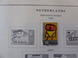 Netherlands 1872-1965 Stamp Collection on Scott International Pages